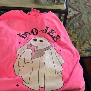 Super cute "Boo-Jee" long sleeve tee shirt. Never worn just washed. 👻